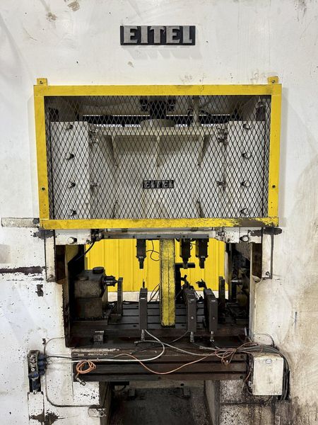 25 TON EITEL MODEL ASP-25 SERVO DRIVEN AUTOMATIC BAR & ROD PRECISION STRAIGHTENING PRESS: YOBRO