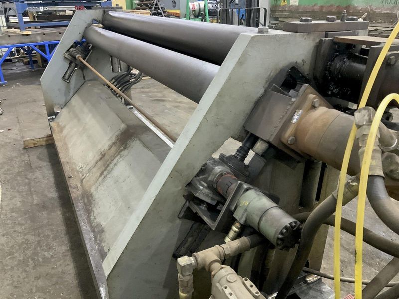 9' X 1/4" CUSTOM HYDRAULIC INITIAL PLATE ROLL: STOCK #78888