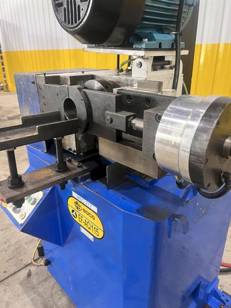 4.5" SOCO MODEL EF-AC/115 TUBE END CHAMFERING MACHINE: STOCK #21042