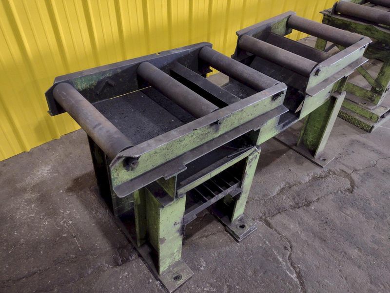 20’ X 20” HEAVY DUTY ROLLER CONVEYOR, (4) SECTIONS: STOCK #18710