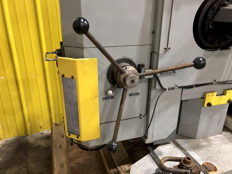 25 HP SERVO DRIVEN KRC PORTABLE CNC DRILL, TAP & REAMING MACHINE WITH FANUC CONTROLS: STOCK #174