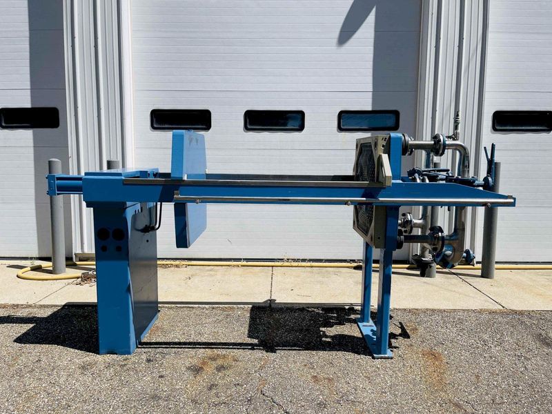 JWI J-Press, 3 Cubic Foot - 11 Plate Gasketed Hydraulic Filter Press - 630mm Plates