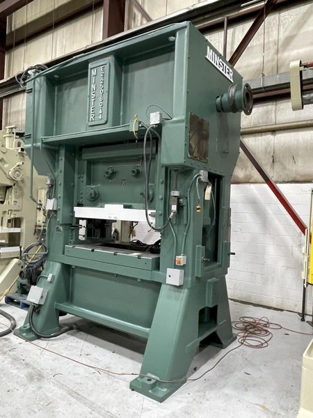 250 ton Minster E2-250-60 Hevi-stamper - Used High Speed Mechanical Metal Stamping Lamination Pr