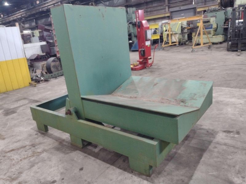 60" X 60" HYDRAULIC COIL FLIPPER / UPENDER: STOCK #23640