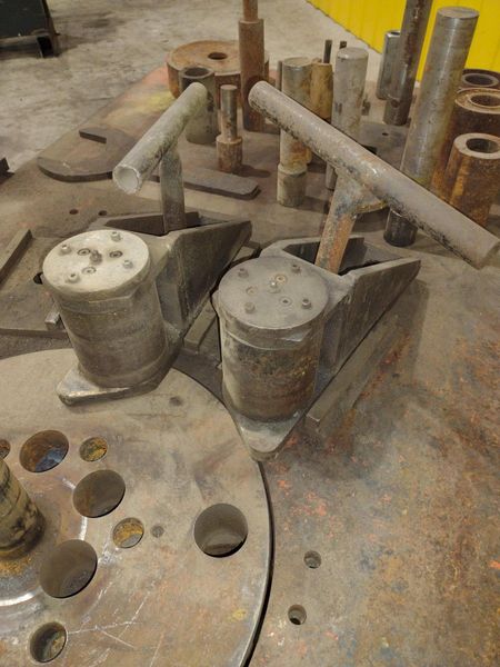 #11 IRON MASTER HYDRAULIC ROTARY REBAR BENDER & BAR SHEAR: STOCK #22436