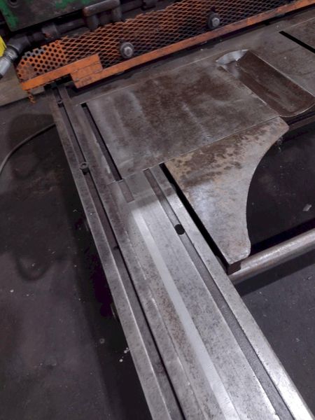 10' X 1/4" CINCINNATI MODEL #1810 MECHANICAL POWER SQUARING SHEAR: STOCK #19012