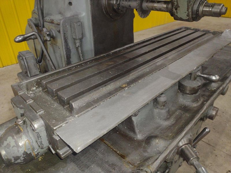 3 HP CINCINNATI MODEL 1-18 PLAIN HORIZONTAL MILLING MACHINE: STOCK #21031