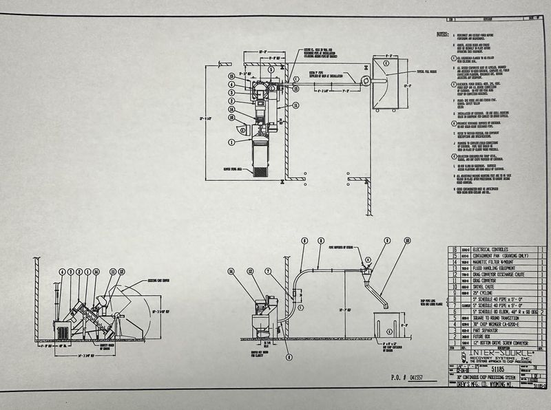 Intersource Continuous Chip Processor System