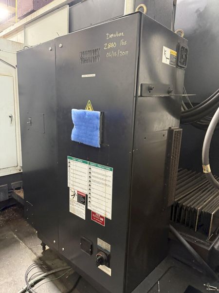 OKK, MODEL KCV 800 CNC VERTICAL MACHINING CENTER, 120" X, 33" Y, 28" Z, 40 ATC, 12,0000 RPM, 200