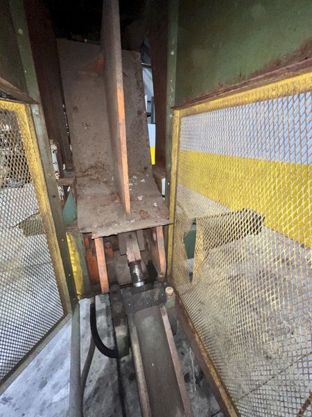 12" X 6" GALLAND HENNING MODEL #12DC DUAL COMPRESSION METAL SCRAP BALER: STOCK #21846