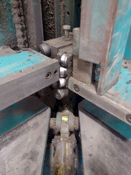 72" X 18 GA IOWA PRECISION MODEL WHISPER-LOC HYDRAULIC PITTSBURG SEAM CLOSURE MACHINE: STOCK #17