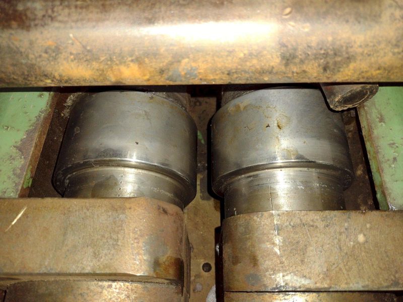1981 KBC LIAN FENG MODEL #LF-40 2 DIE THREAD ROLLER IN-FEED & THRU-FEED: STOCK #19189