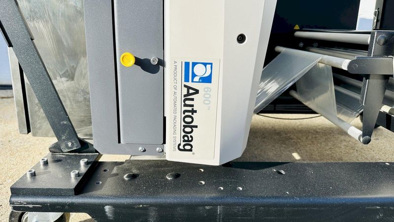 Automated Packaging Systems | Autobag 600 Bagger System  |  Vertical Orientation for Package Ful