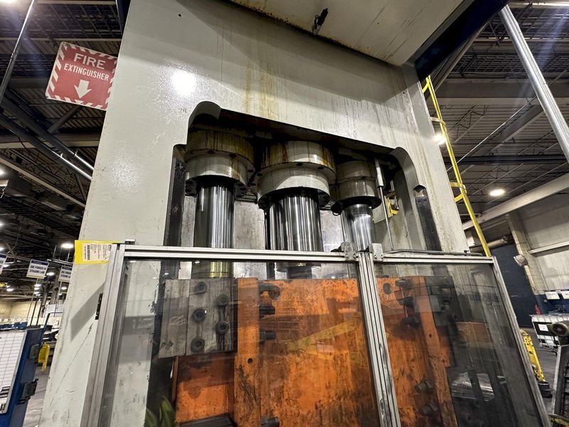 2013 - 800 TON MACRODYNE PRESS & BILLET HEATING INDUCTION SERVICES FORGING SYSTEM: STOCK #20205