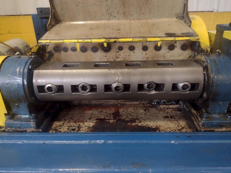 1/4" PATTERSON MODEL #1975 WIRE STRAIGHTENER & CUTOFF MACHINE: STOCK #16362
