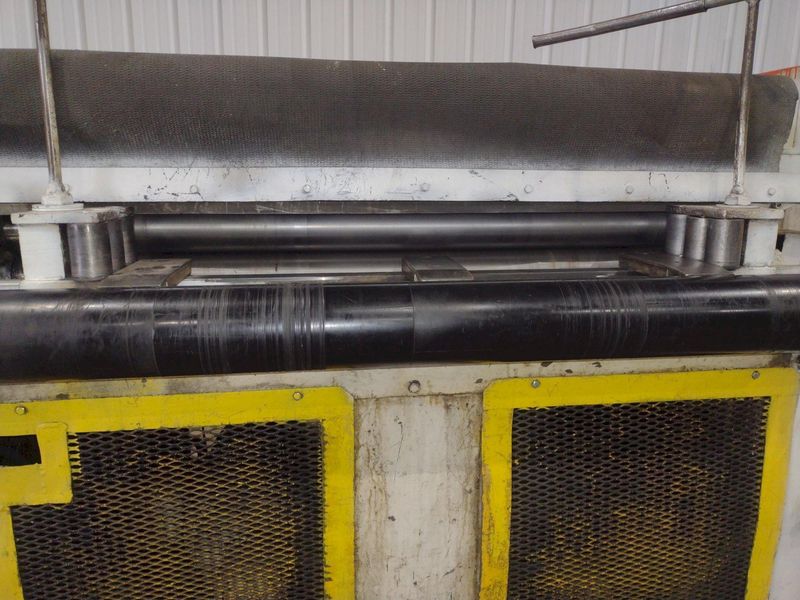 48" x 14 GA ROWE 7 ROLL POWERED COIL STRAIGHTENER: STOCK #22749