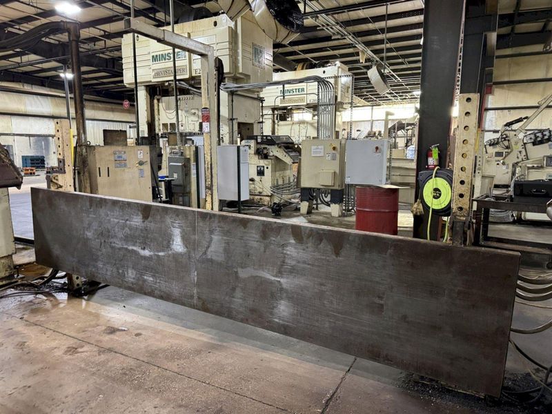 24,000 lbs. x 32" Width Minster Conventional Heavy Duty Servo Coil Feed Line, Model MRH20-38S /