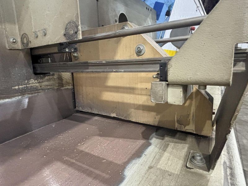 4" HIGH X 12" WIDE DIMTER OPTICUT MODEL #S50 CROSS-CUT AUTOMATIC WOOD SAW, NEW 2003: STOCK #2292