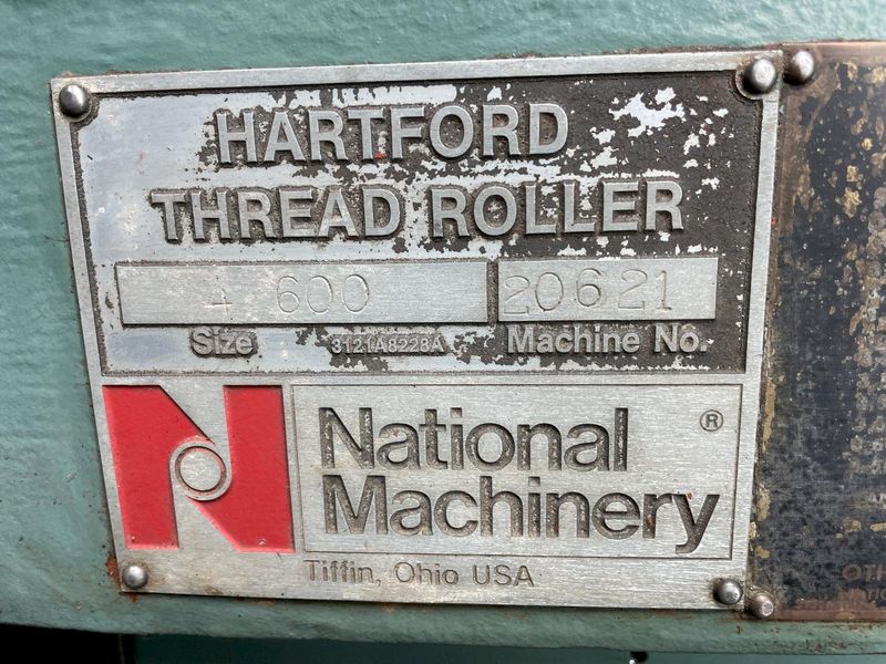 Hartford  4-600 High Speed Flat Die Thread Roller