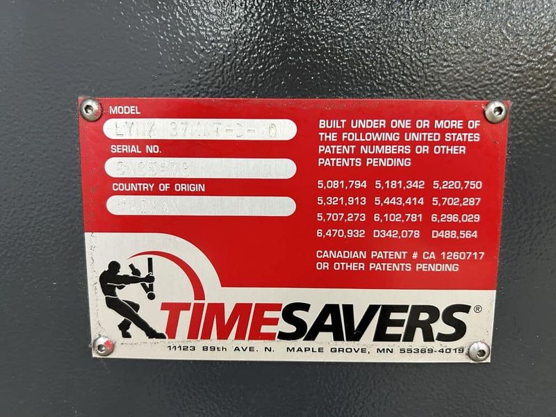 Timesavers LYNX 37MWT-D-60 37″ Wet Wide Belt Finishing / Deburring Machine (2024)