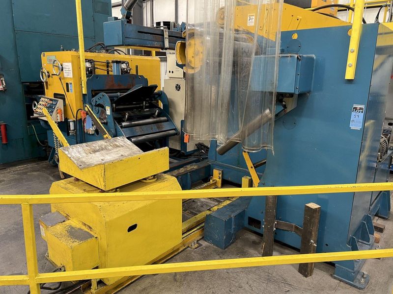 14000 LB X 32" X .240" SHUNG DAR SERVO FEEDLINE