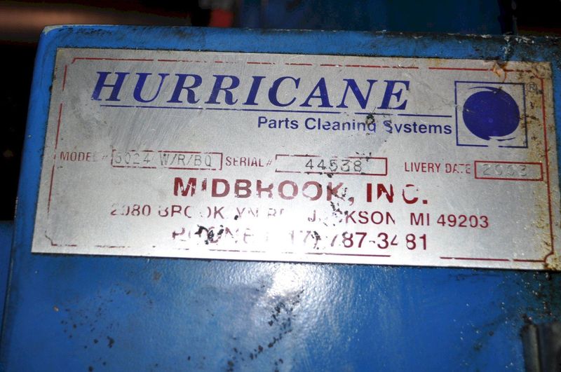 24" MIDBROOK HURRICANE PARTS WASHER