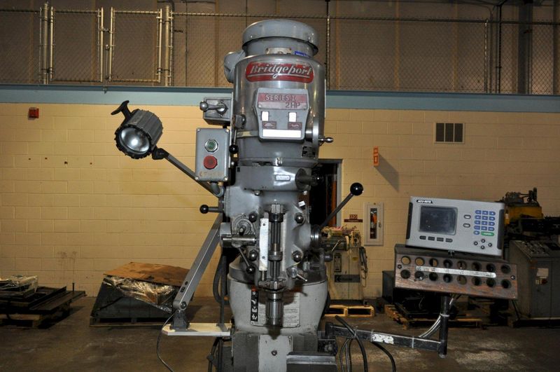 2 HP BRIDGEPORT VERTICAL MILL