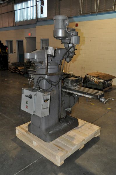 2 HP BRIDGEPORT VERTICAL MILL