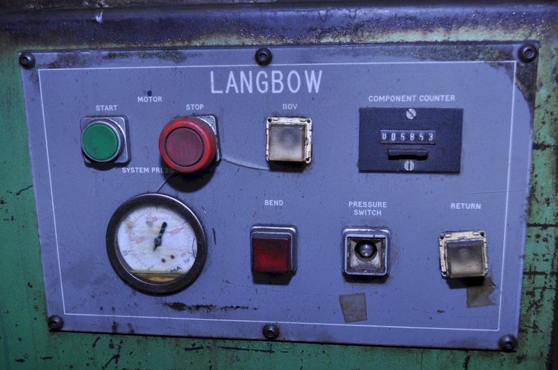 1" LANGBOW TWIN HEAD TUBE BENDER