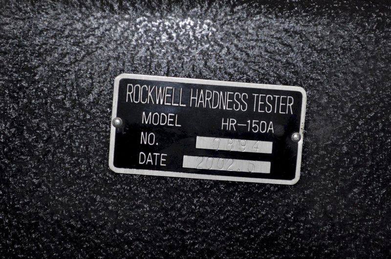 Rockwell Hardness Tester
