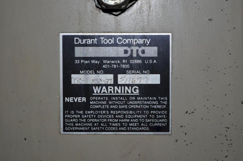 600 LB X 6" DURANT UNCOILER STRAIGHTENER
