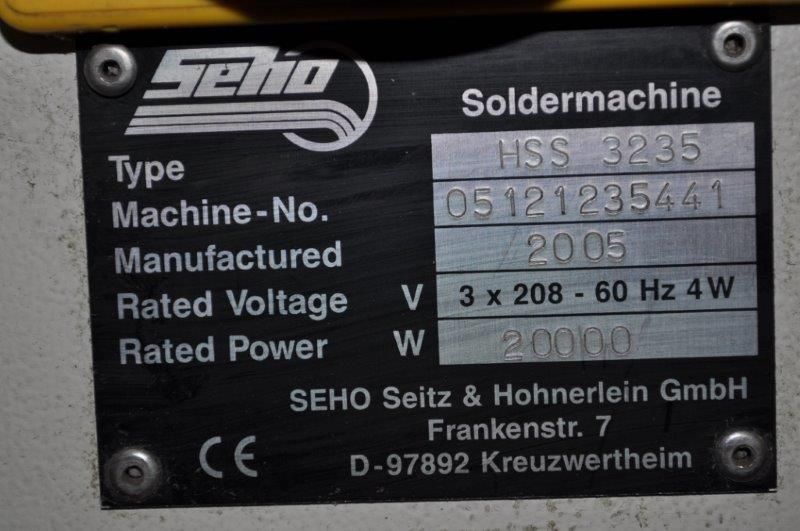 SEHO SELECTIVE WAVE SOLDERING SYSTEM