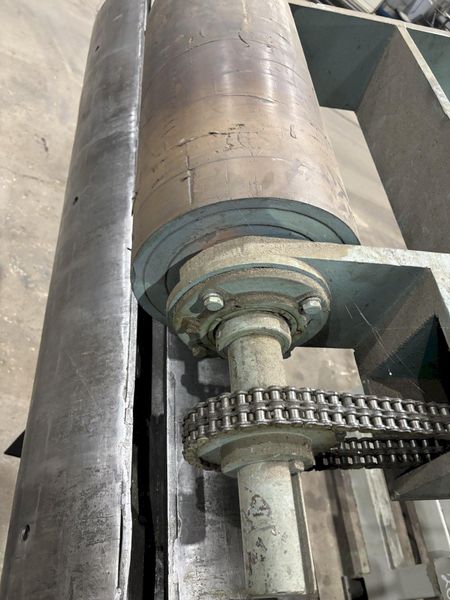 20,000 X 84" LBS ROWE MOTORIZED COIL REEL UNCOILER WITH OVERARM SUPPORT: STOCK #21270