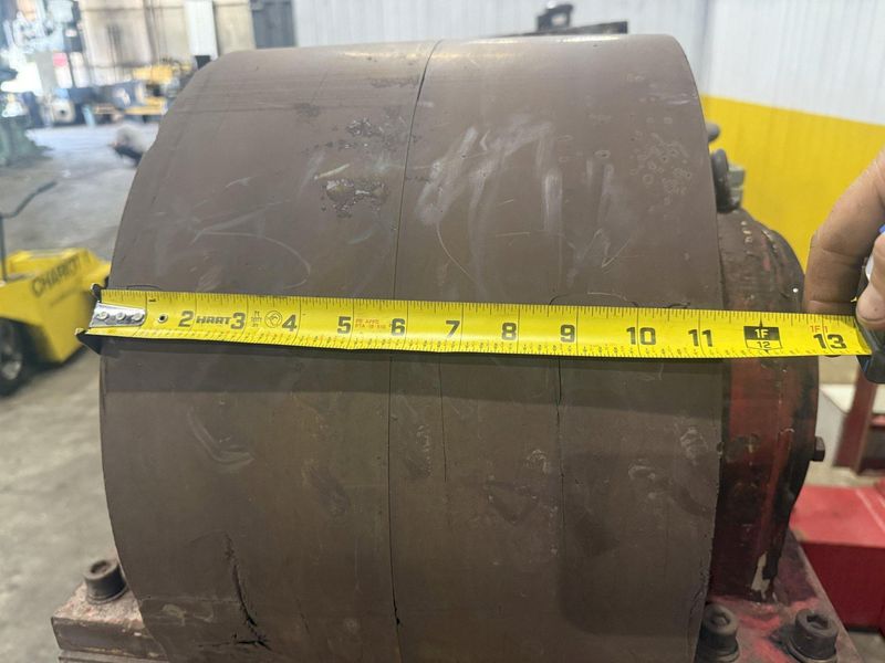 300 TON X 120" DIAMETER WELDWIRE MODEL #CAS-150 TRACK MOUNTED POWERED TANK TURNING ROLLS, 1 DRIV