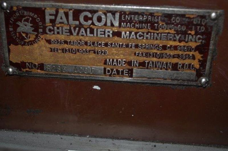 20" x 60" CHEVALIER HYDRAULIC SURFACE GRINDER