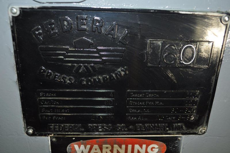 60 Ton Federal OBI Press