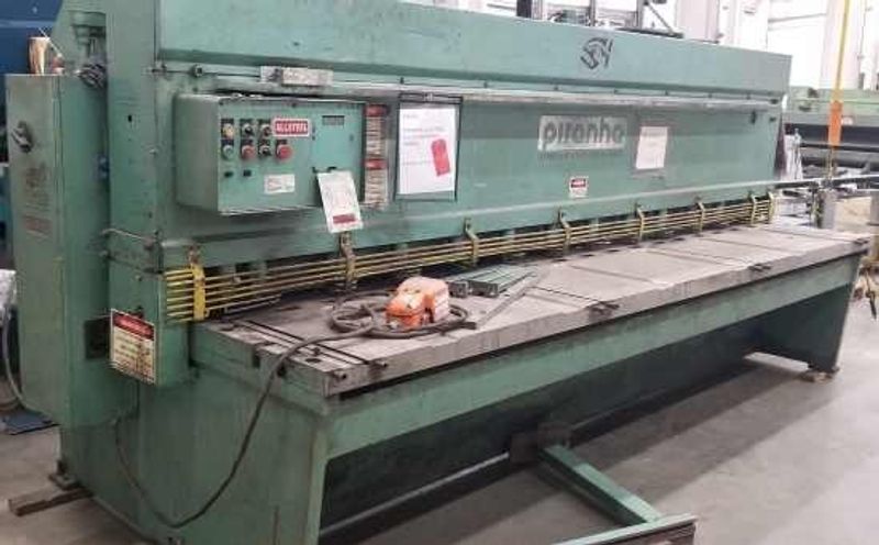 Piranha ALLSTEEL 1/4-12 12′ x 1/4″ Hydraulic Shear
