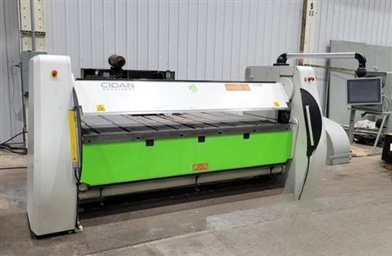CIDAN Futura 25 13 Ga x 102″ CNC Folding Machine (2017)