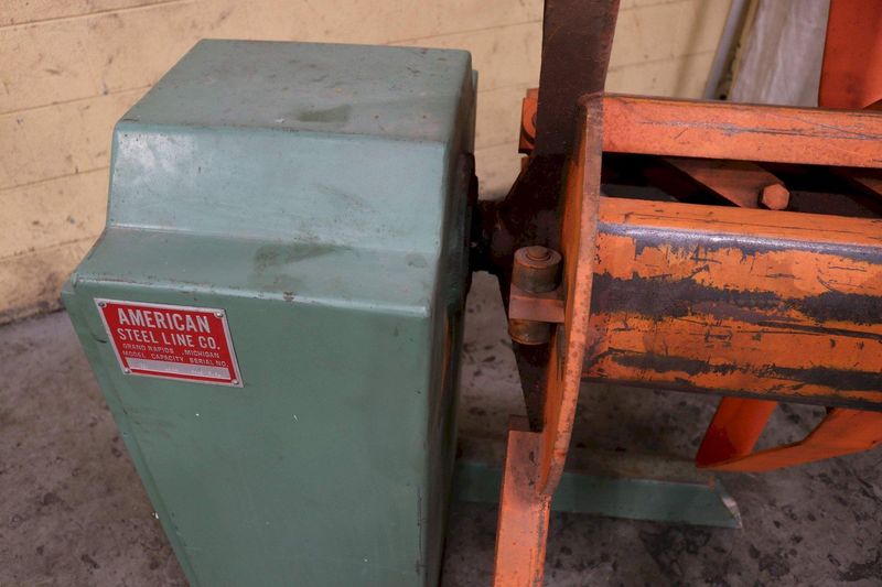 1000 LBS X 18" AMERICAN STEEL LINE COIL REEL: STOCK #73430