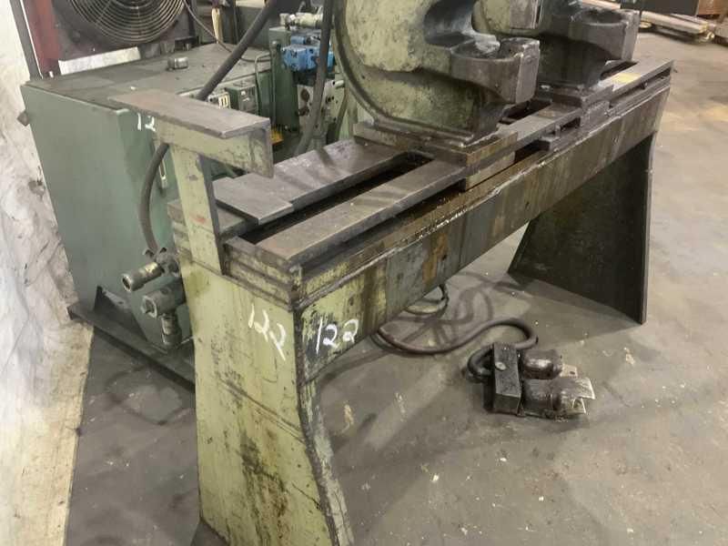(2) 90 TON W A WHITNEY FLANGE HYDRAULIC PUNCH PRESS: STOCK #78821