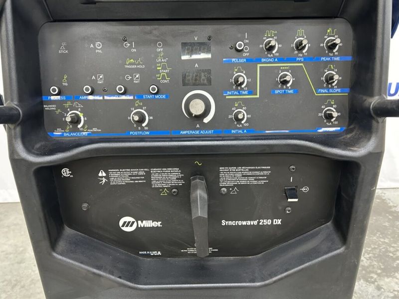 Miller Syncrowave 250 DX AC/DC TIG & Stick Welder Package