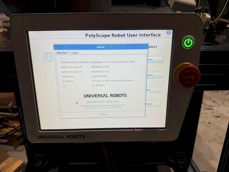 2018 UNIVERSAL ROBOTS UR10 Cobot - Dual Chuck Grippers, Flexible Loading System
