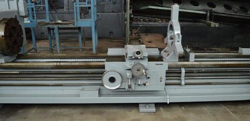 32.5" X 22'/10' LODGE & SHIPLEY HOLLOW SPINDLE DUAL BED ENGINE LATHE: STOCK #10927