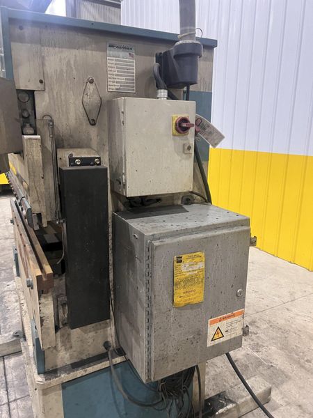 25 TON X 48" PREMIER HYDRAULIC PRESS BRAKE WITH CNC HURCO BACKGUAGE: STOCK #21973