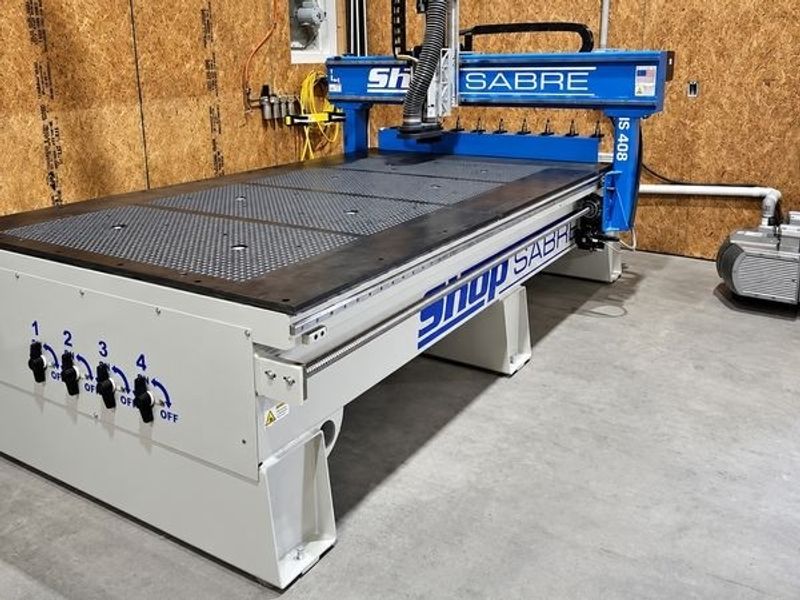 ShopSabre IS408 4′ x 8′ CNC Router (2021) w/ Low Hours