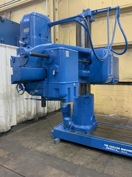 5' X 15" CARLTON MODEL #3A RADIAL ARM DRILL: STOCK #80780
