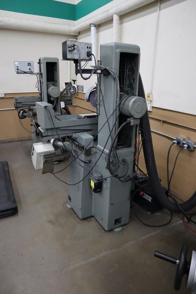 Mitsui High Tec MSG-200MH 6"x12" Hand Feed Surface Grinder, Sony 2-Axis DRO, EM Chuck, Coolant- Auction Item