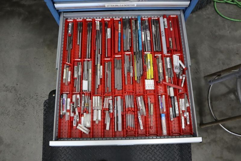 Lista HD Tool Cabinet - 11 Drawer - with Cutting Tools- Auction Item