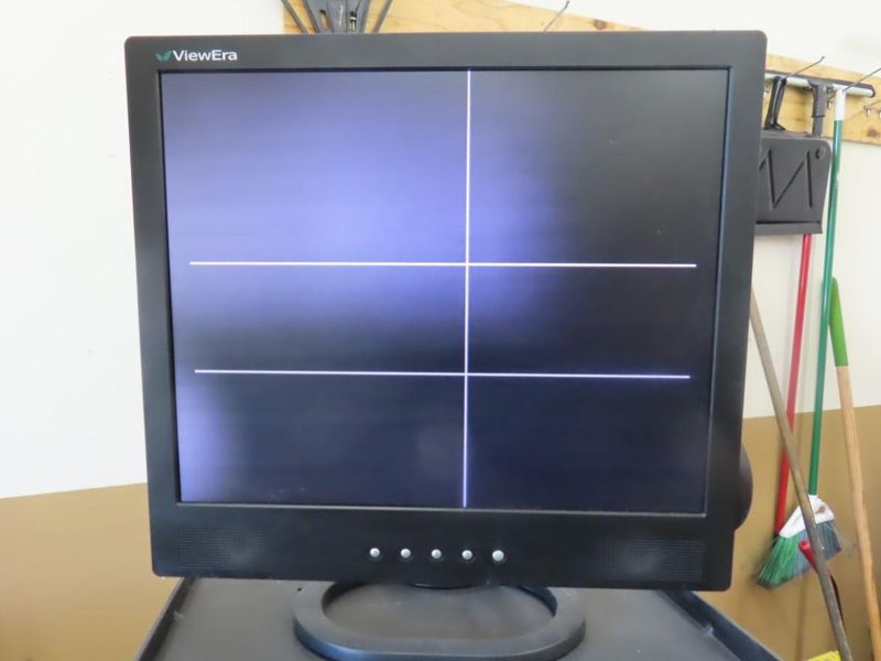 Micro-Vu Model 30 2 Video Measuring System w 2 Axis Micro-VU DRO w Q16 Metrology Computer- Auction Item