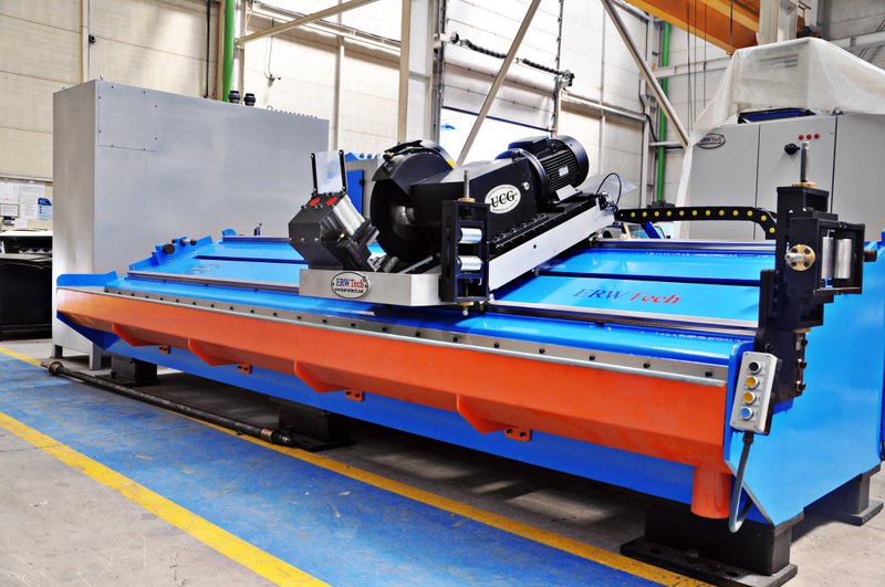 New ERWTech/UCG High Speed Flying Cold Saw